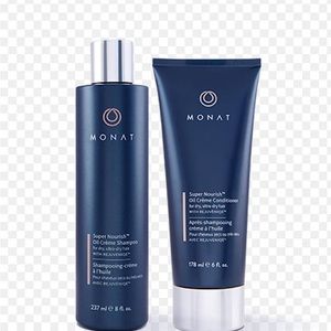 NEW Monat Super Nourish Oil Crème Shampoo and Monat Conditioner